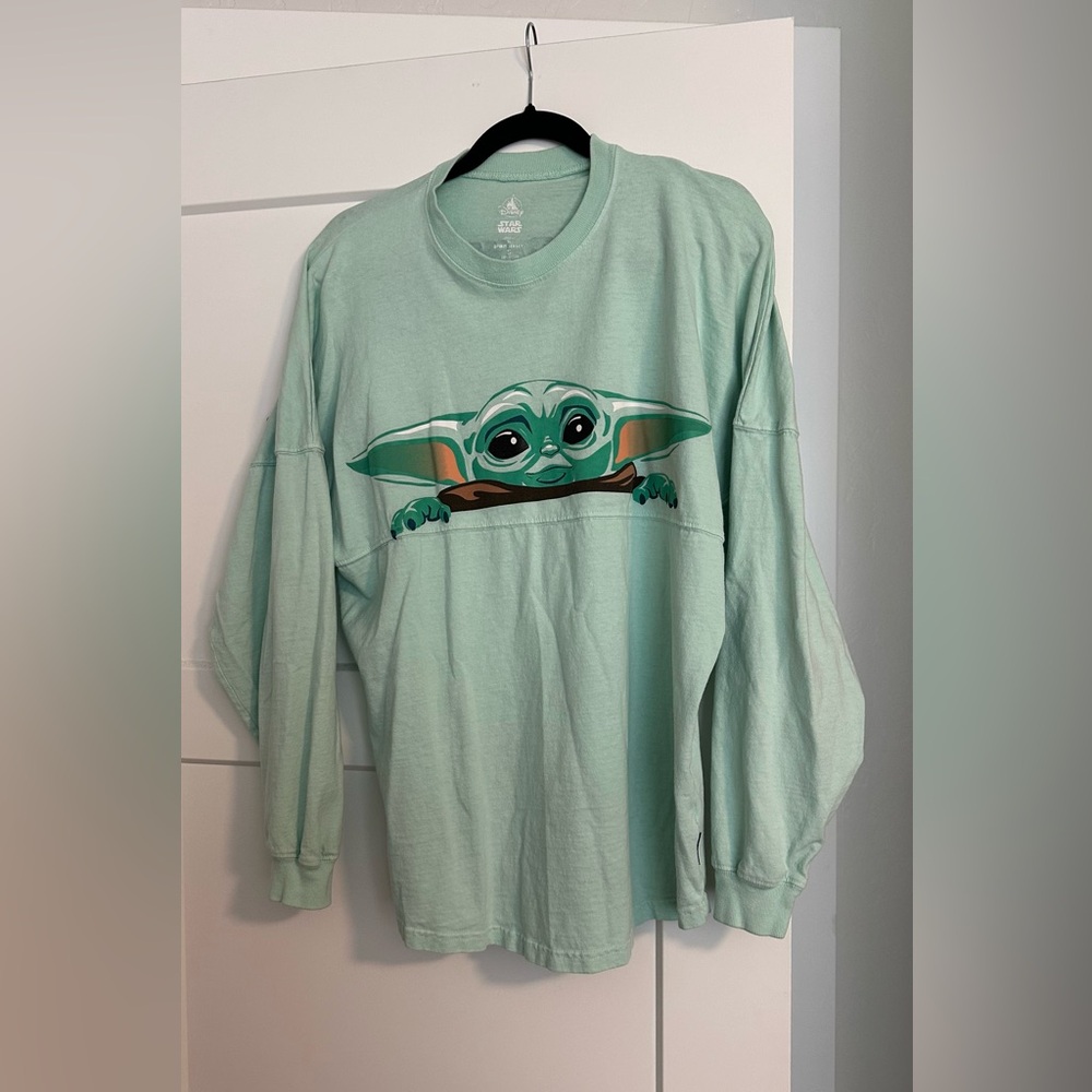 Star Wars Baby Yoda Mandalorian Mint Green Spirit Jersey
